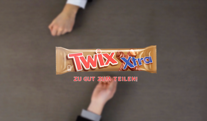 Twix – Zu gut zum teilen Thumbnail Twix Commercial