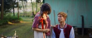 Lukas taucht mit seiner Mutter, Filmstill